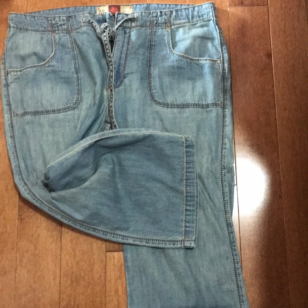 Denim Capri